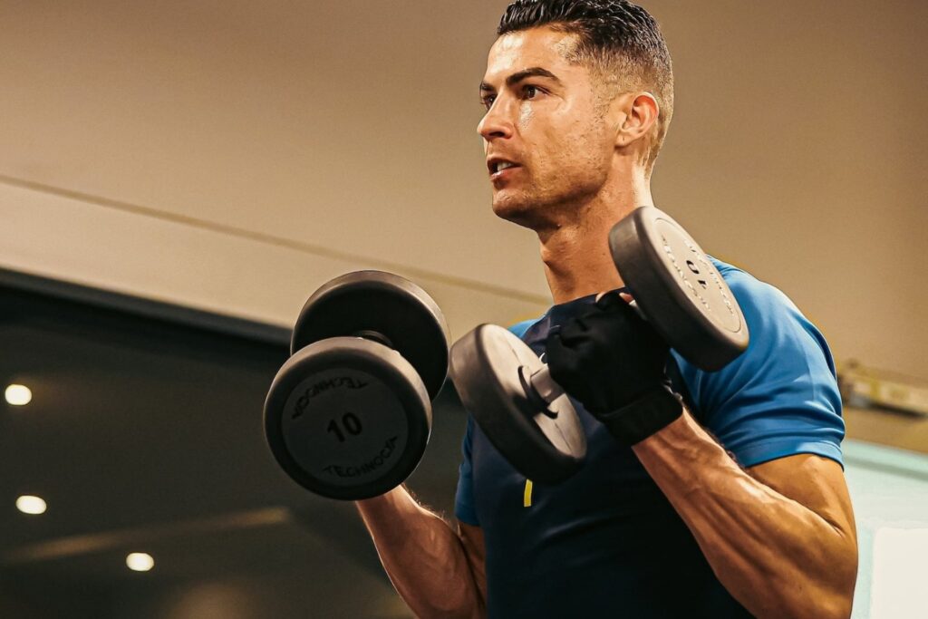 Cristiano Ronaldo Training In Gym