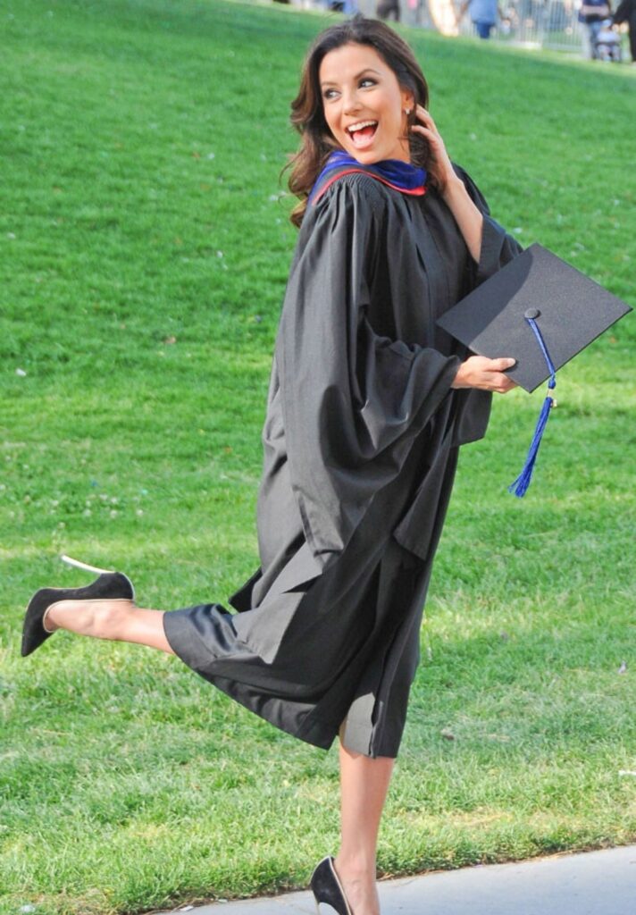 Eva Longoria Graduation