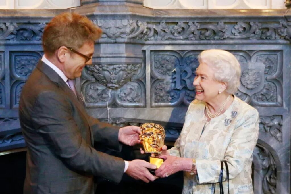 Queen Elizabeth ii Receiving Honorary Award